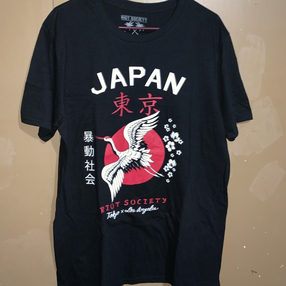 Riot Society T Shirt Tokyo x Los Angeles
